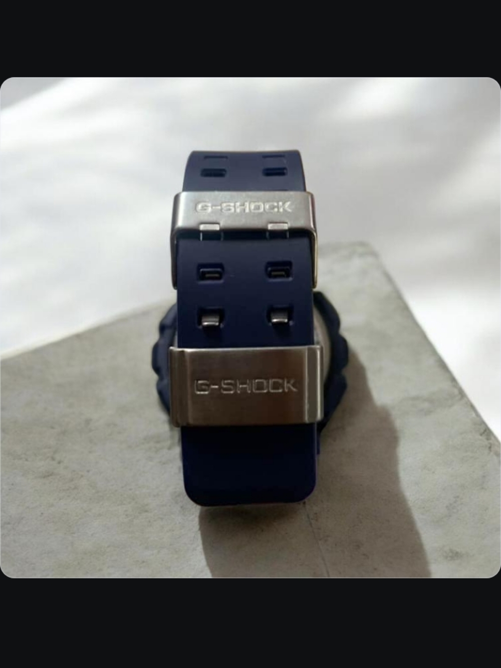 Casio G-Shock Navy Blue Resin Watch - Picture 2 of 2